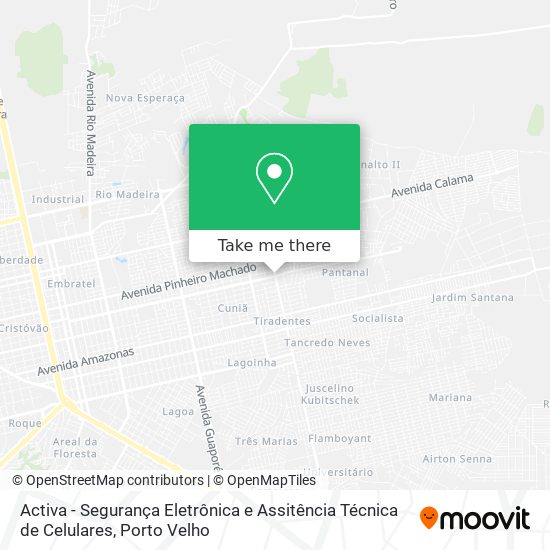 Activa - Segurança Eletrônica e Assitência Técnica de Celulares map