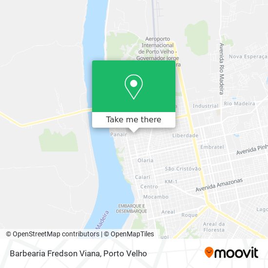 Barbearia Fredson Viana map