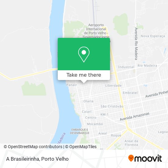 Mapa A Brasileirinha