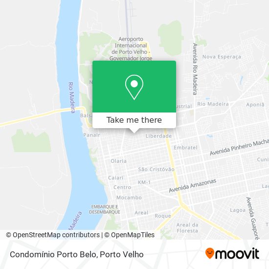Condomínio Porto Belo map