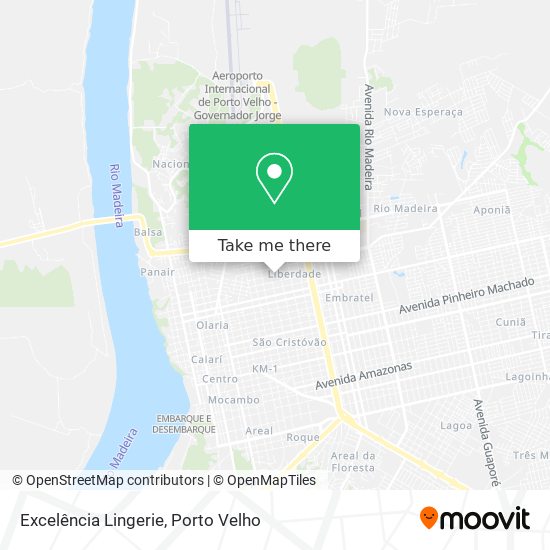 Excelência Lingerie map