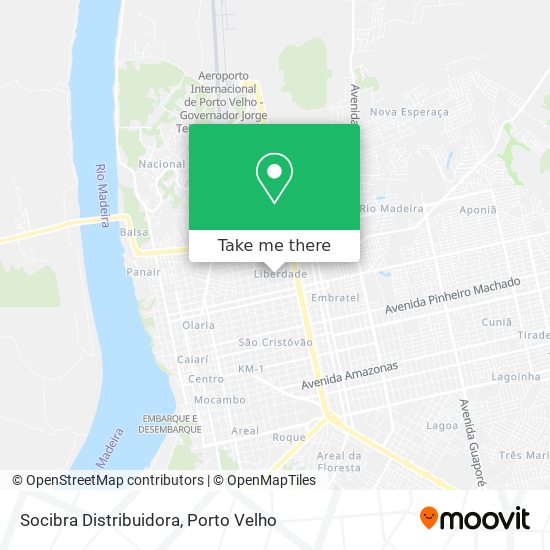 Socibra Distribuidora map