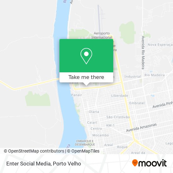 Enter Social Media map