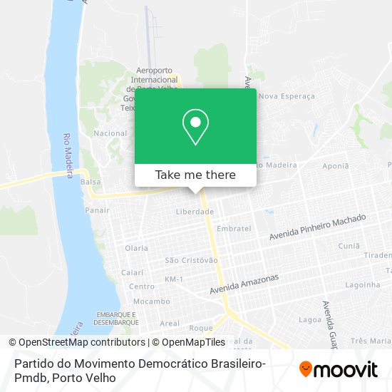 Partido do Movimento Democrático Brasileiro-Pmdb map