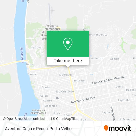 Aventura Caça e Pesca map