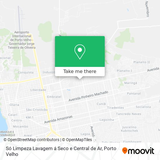 Só Limpeza Lavagem á Seco e Central de Ar map