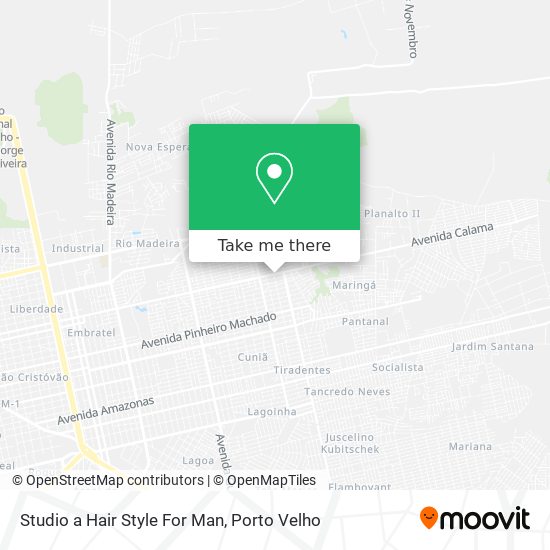 Studio a Hair Style For Man map