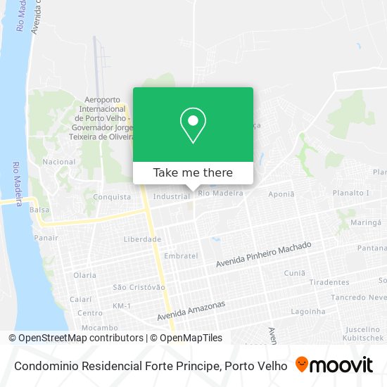 Mapa Condominio Residencial Forte Principe