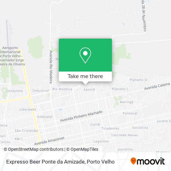 Expresso Beer Ponte da Amizade map