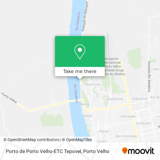 Porto de Porto Velho-ETC Tepovel map