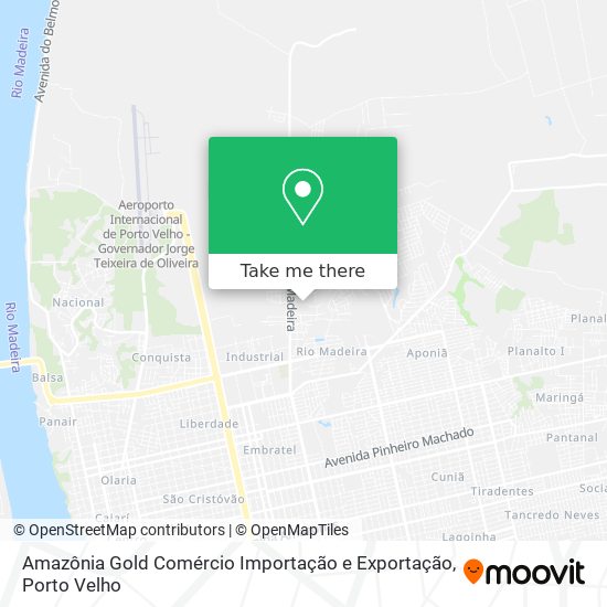 Amazônia Gold Comércio Importação e Exportação map