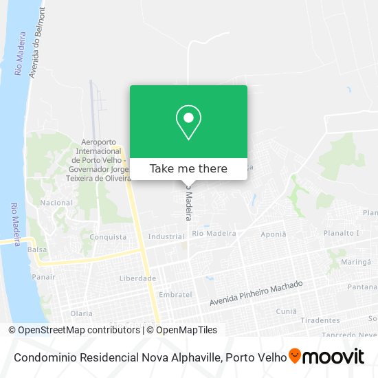 Condominio Residencial Nova Alphaville map