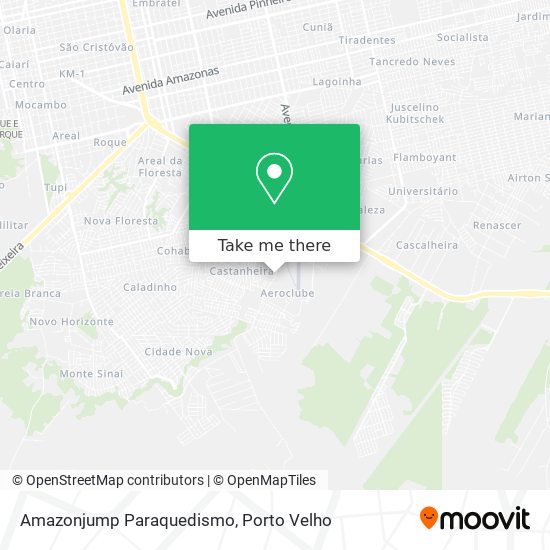 Mapa Amazonjump Paraquedismo