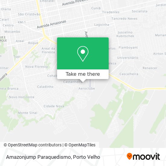 Amazonjump Paraquedismo map