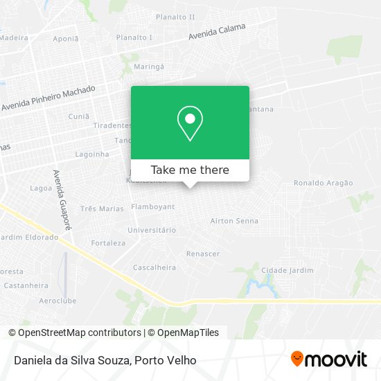 Daniela da Silva Souza map