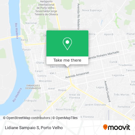 Lidiane Sampaio S map