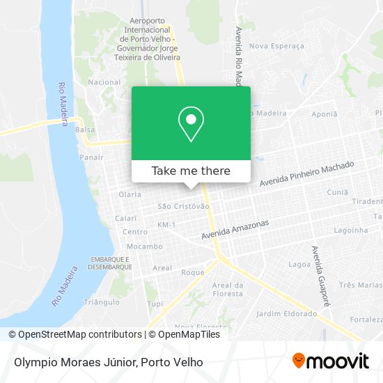 Olympio Moraes Júnior map