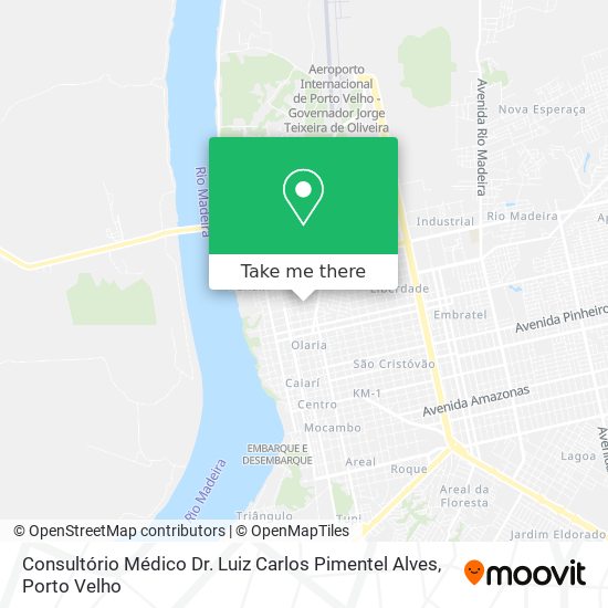 Consultório Médico Dr. Luiz Carlos Pimentel Alves map