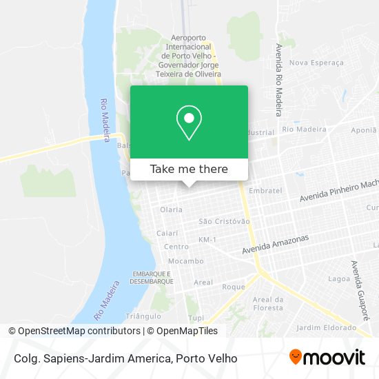 Colg. Sapiens-Jardim America map