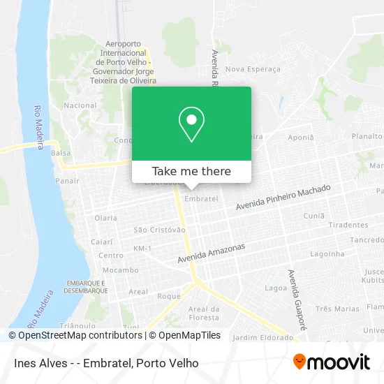 Ines Alves - - Embratel map