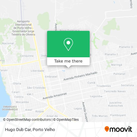 Hugo Dub Car map