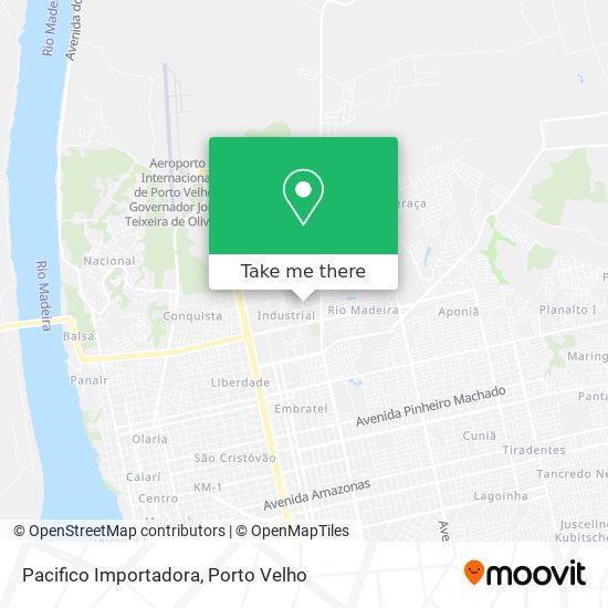Pacifico Importadora map