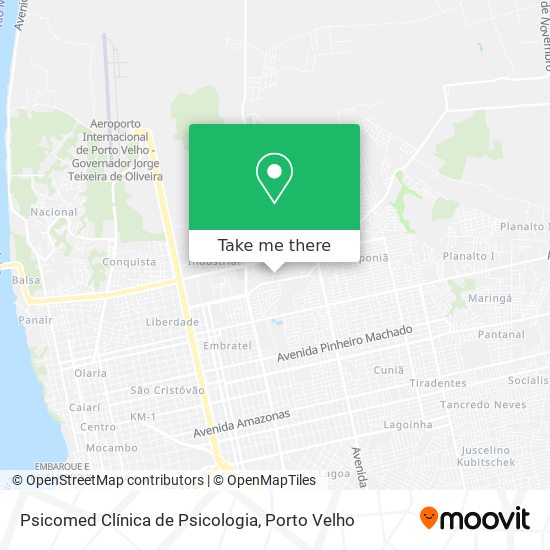 Psicomed Clínica de Psicologia map