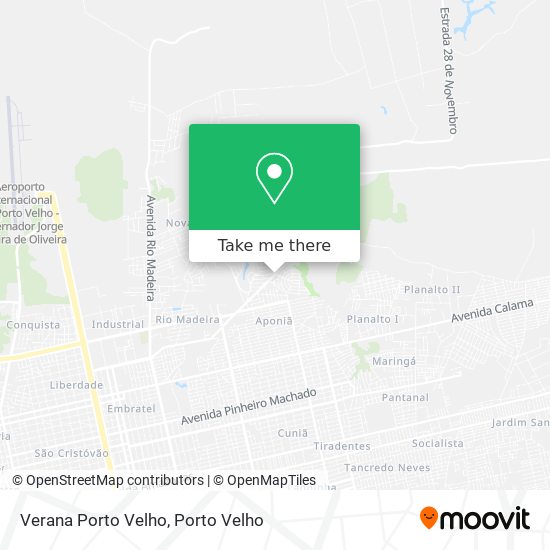 Mapa Verana Porto Velho