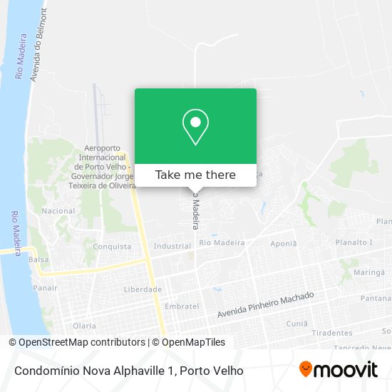 Condomínio Nova Alphaville 1 map