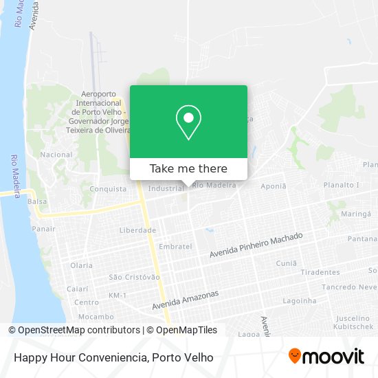 Happy Hour Conveniencia map