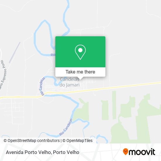Avenida Porto Velho map