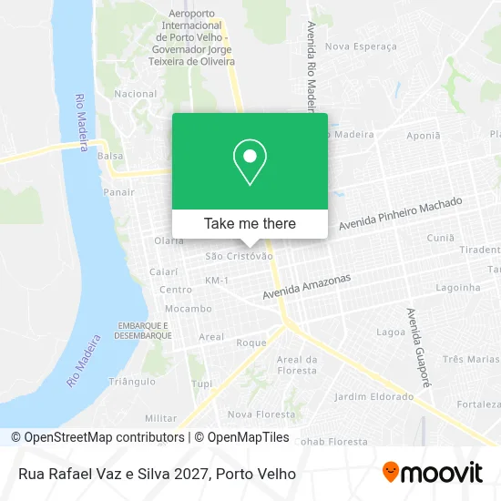 Rua Rafael Vaz e Silva 2027 map