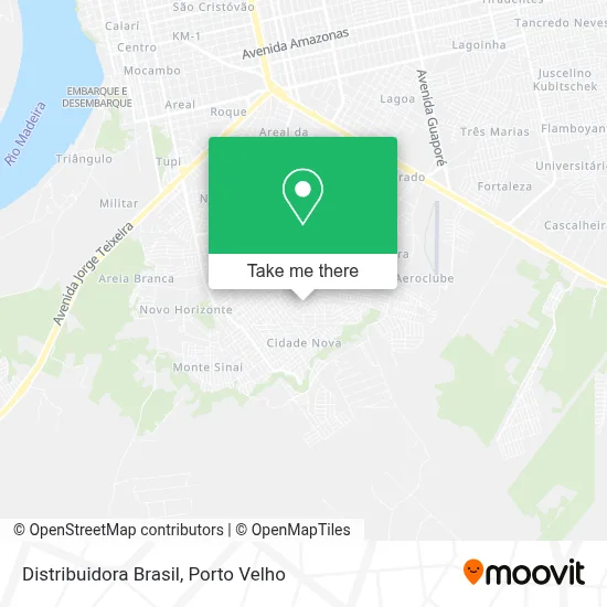 Distribuidora Brasil map