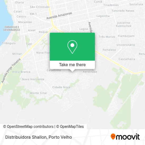 Distribuidora Shallon map