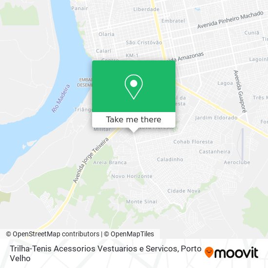 Trilha-Tenis Acessorios Vestuarios e Servicos map
