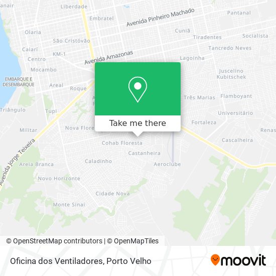 Mapa Oficina dos Ventiladores