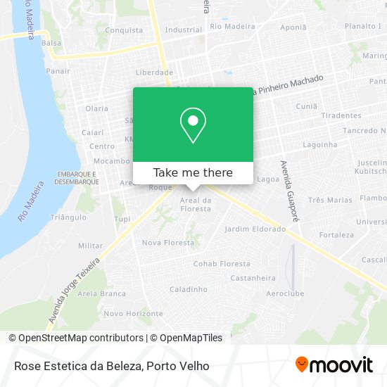 Rose Estetica da Beleza map
