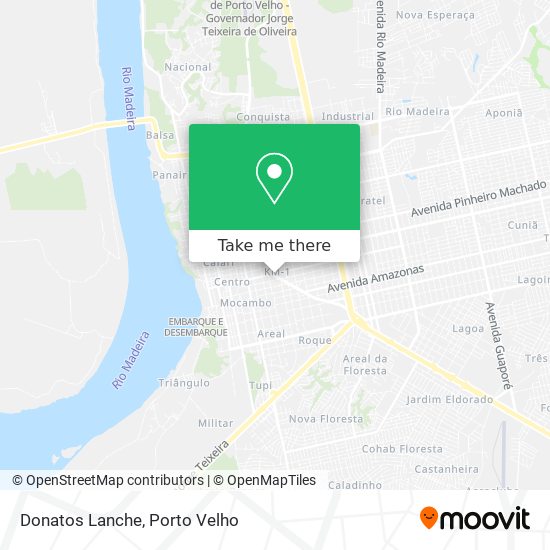 Donatos Lanche map