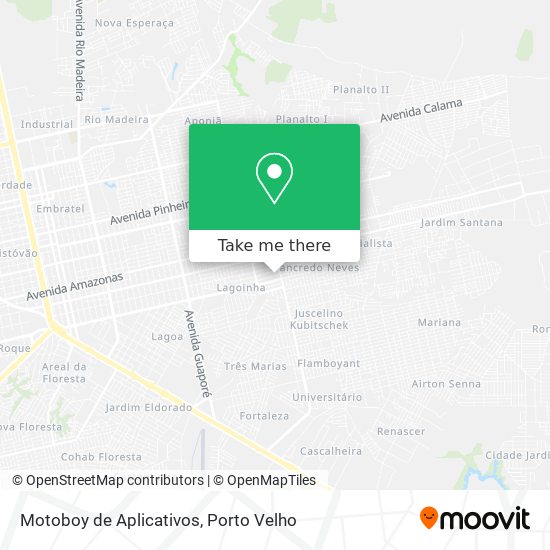 Motoboy de Aplicativos map