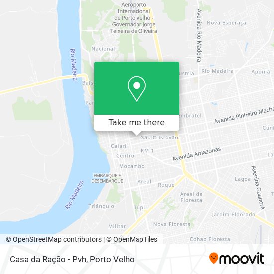 Casa da Ração - Pvh map