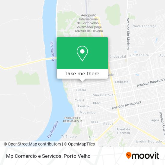 Mp Comercio e Servicos map