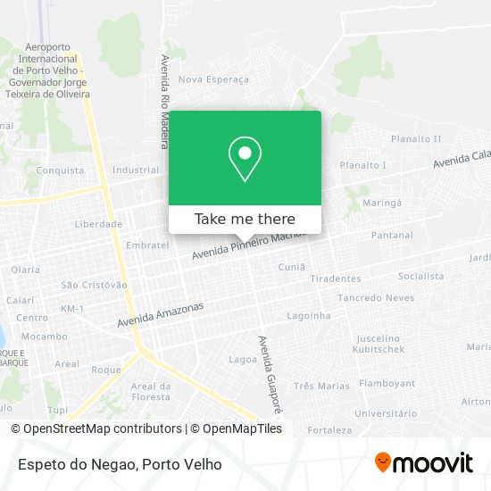 Espeto do Negao map