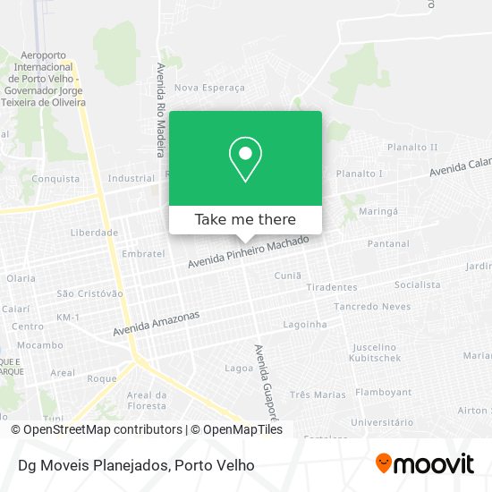 Dg Moveis Planejados map