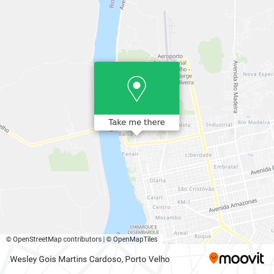 Wesley Gois Martins Cardoso map