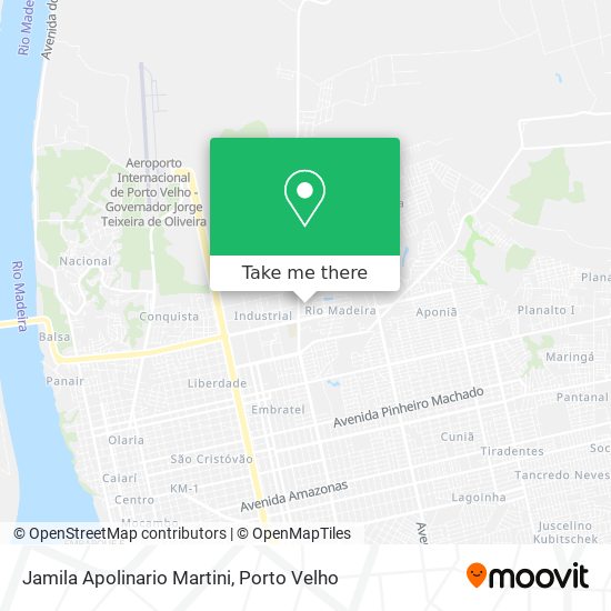 Jamila Apolinario Martini map