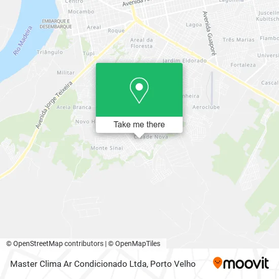 Master Clima Ar Condicionado Ltda map
