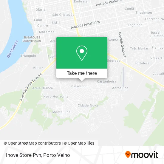 Inove Store Pvh map
