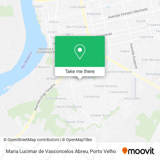 Maria Lucimar de Vasconcelos Abreu map