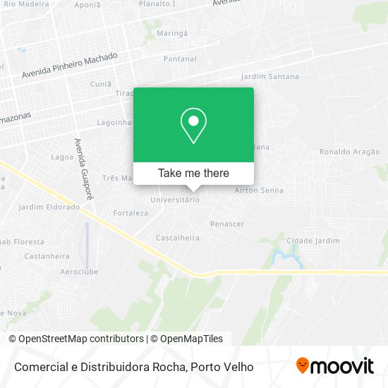 Comercial e Distribuidora Rocha map