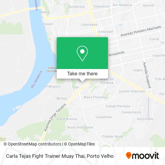 Mapa Carla Tejas Fight Trainer Muay Thai